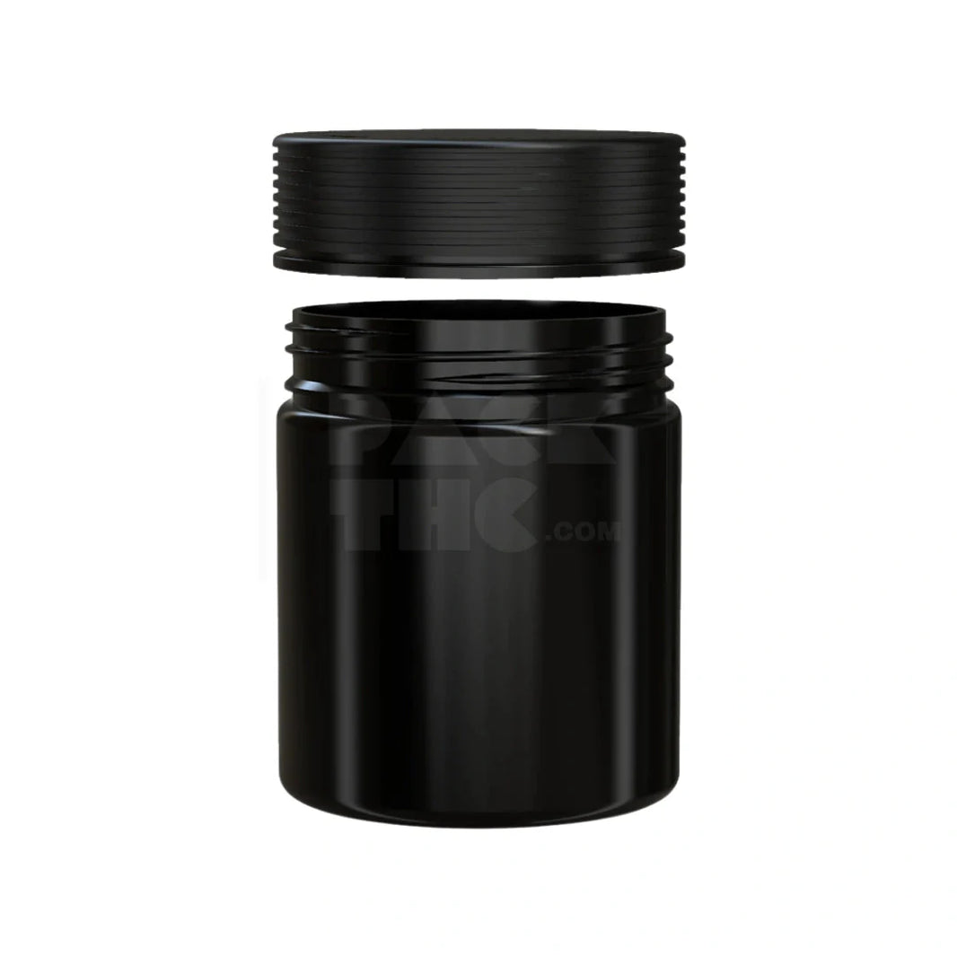 image 18.5oz 550cc spiral cr xl container opaque black 60 count