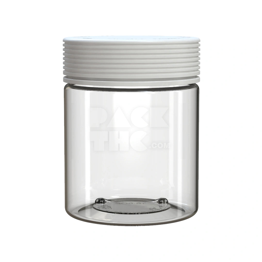 18.5oz 550cc spiral cr xl container clear natural white cap 60 count