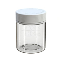 18.5oz 550cc spiral cr xl container clear natural white cap 60 count