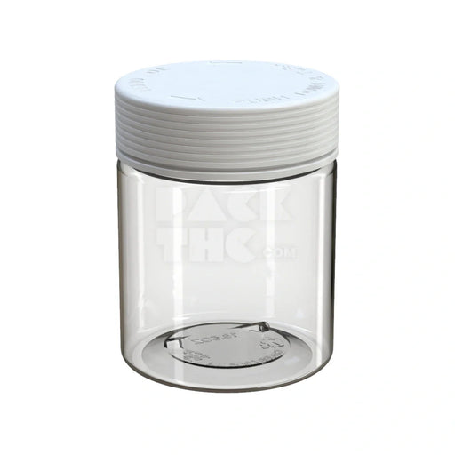 18.5oz 550cc spiral cr xl container clear natural white cap 60 count