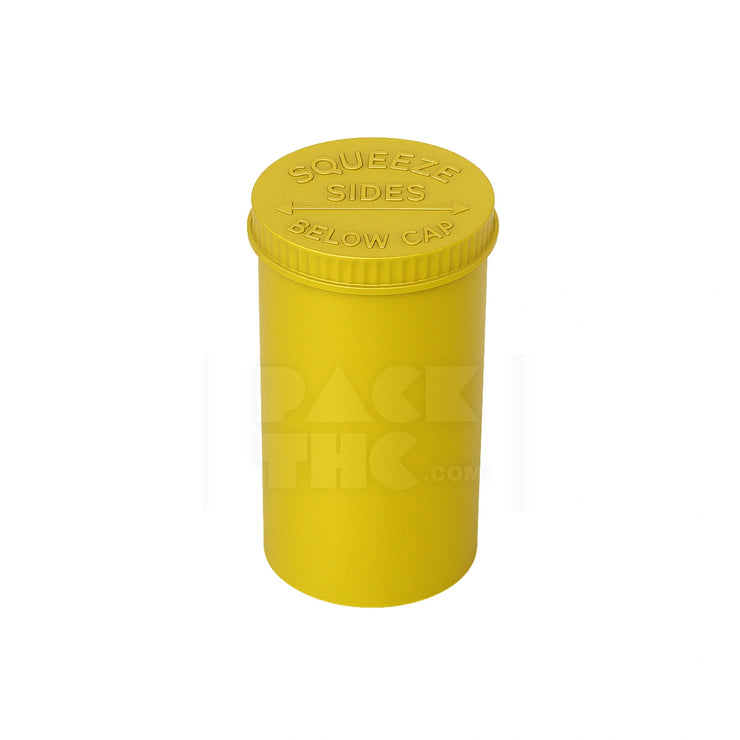 19 dram pop top vial 1 8oz golden