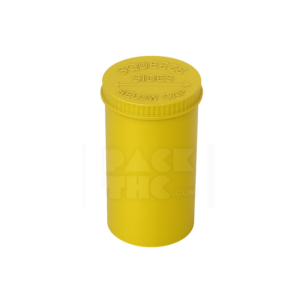 19 dram pop top vial 1 8oz golden