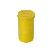 19 DRAM POP TOP VIAL - 1/8OZ - GOLDEN | Airtight Jar  - (225 Count)