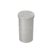 19 dram pop top vial 1 8oz silver