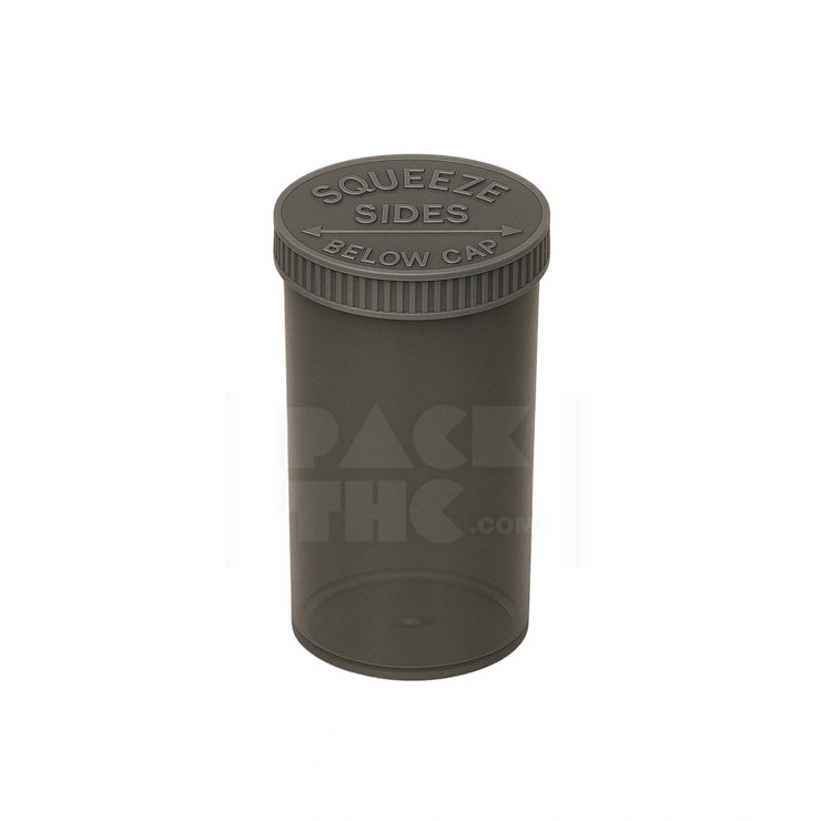 19 dram pop top vial 1 8oz smoke