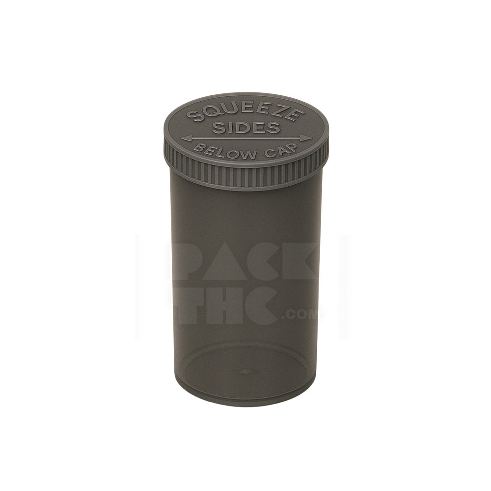 19 dram pop top vial 1 8oz smoke