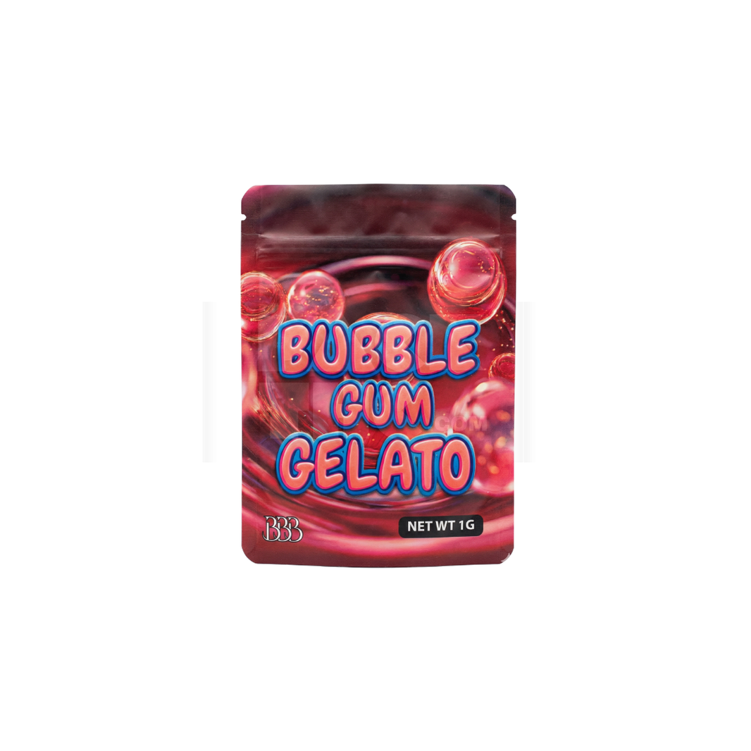 1 Grams Bubble Gum Mylar Bag