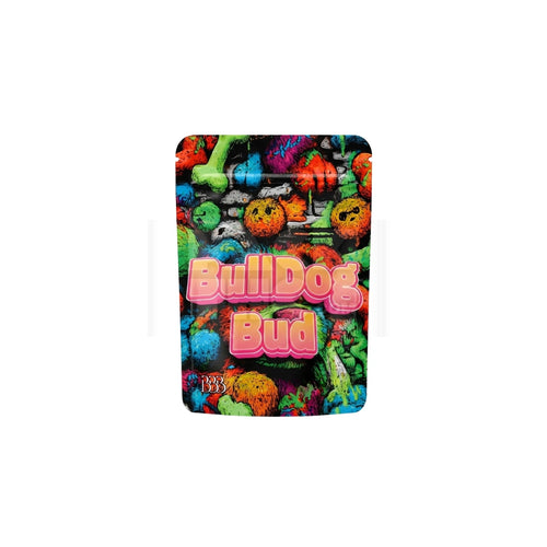 1 Grams Bull Dog Mylar Bag (100 Count)