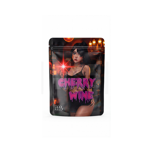 1 Grams Cherry Wine Mylar Bag