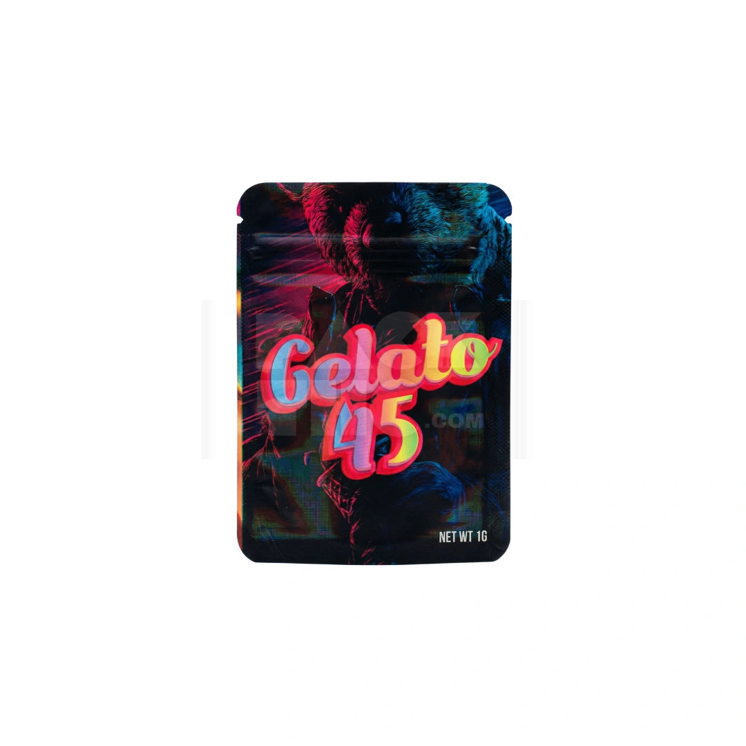 1 Grams Gelato 45 Mylar Bag (100 Count)
