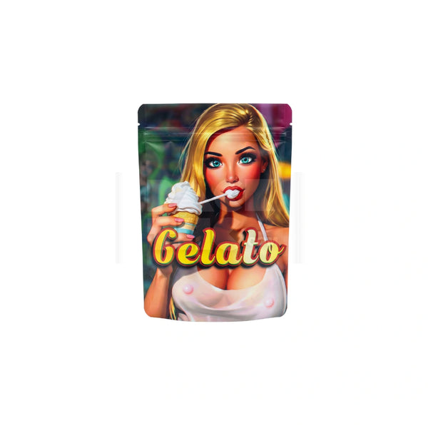1 Grams Gelato Ice Cream Mylar Bag (100 Count)