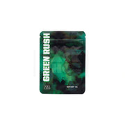 1 Grams Green Rush Mylar Bag (100 Count)