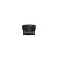 1oz 30cc aviator cr container translucent black 500 count
