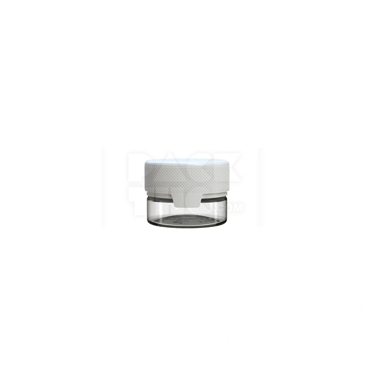 1oz 30cc aviator cr container clear natural white cap 500 count