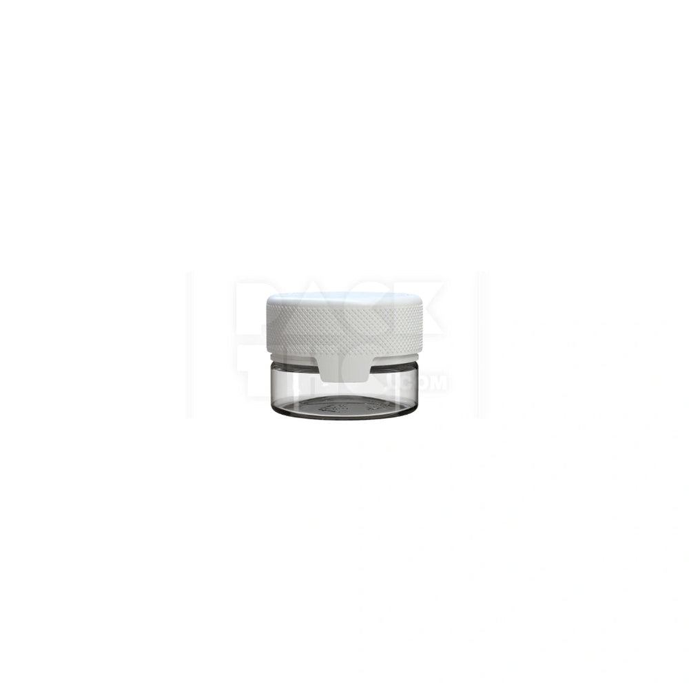 1oz 30cc aviator cr container clear natural white cap 500 count
