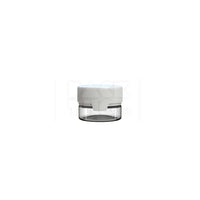1oz 30cc aviator cr container clear natural white cap 500 count