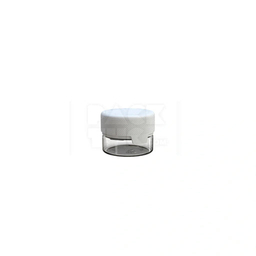 1oz 30cc aviator cr container clear natural white cap 500 count
