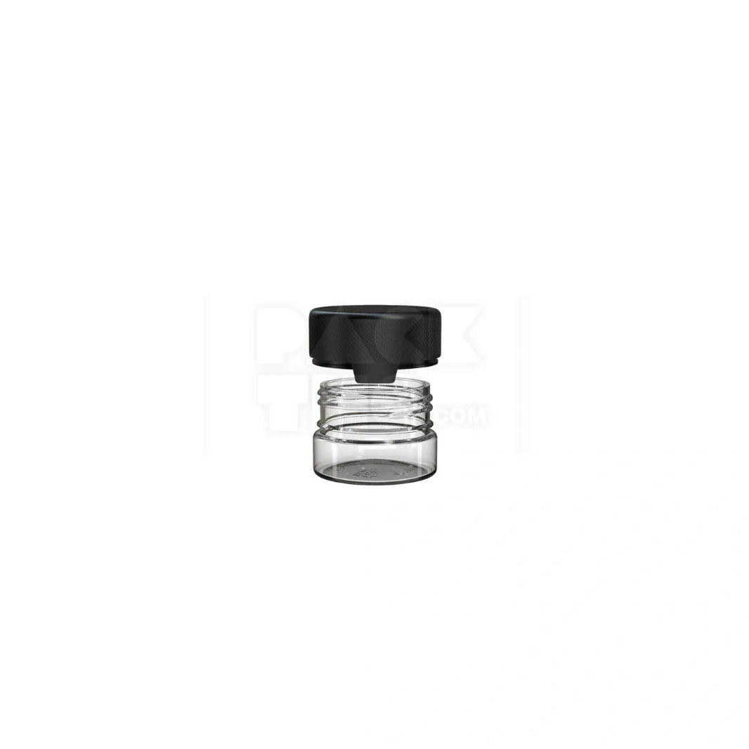 image 1oz 30cc aviator cr container clear natural black cap 500 count