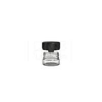 1oz 30cc aviator cr container clear natural black cap 500 count