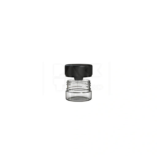 1oz 30cc aviator cr container clear natural black cap 500 count