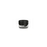 1oz 30cc aviator cr container clear natural black cap 500 count