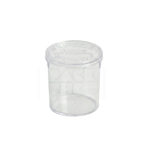 6 dram pop top vial - clear | child-resistant bulk case - (600 count)