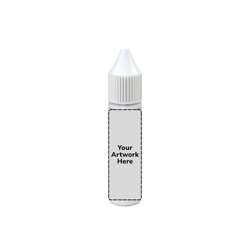 20ml unicorn bottle opaque white