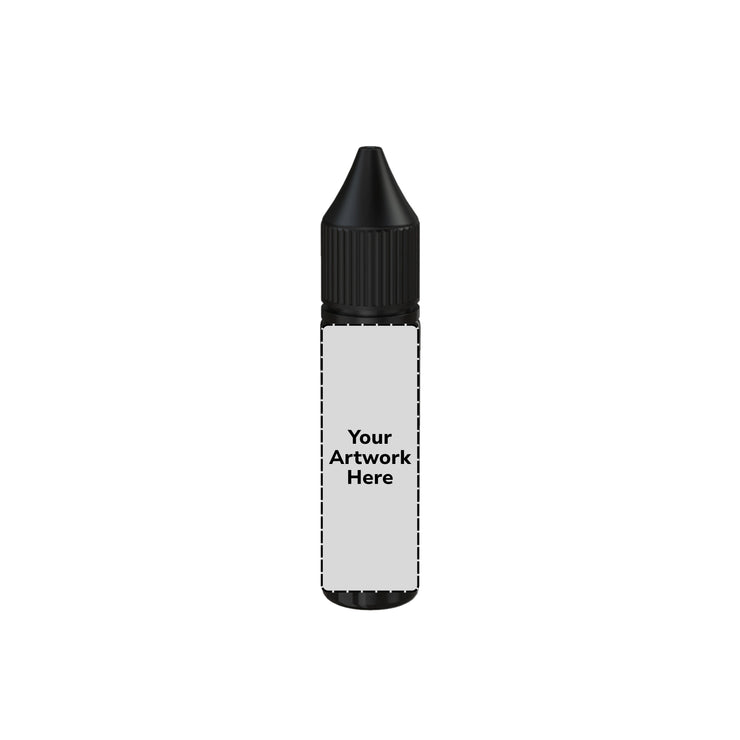 20ml unicorn bottle translucent black
