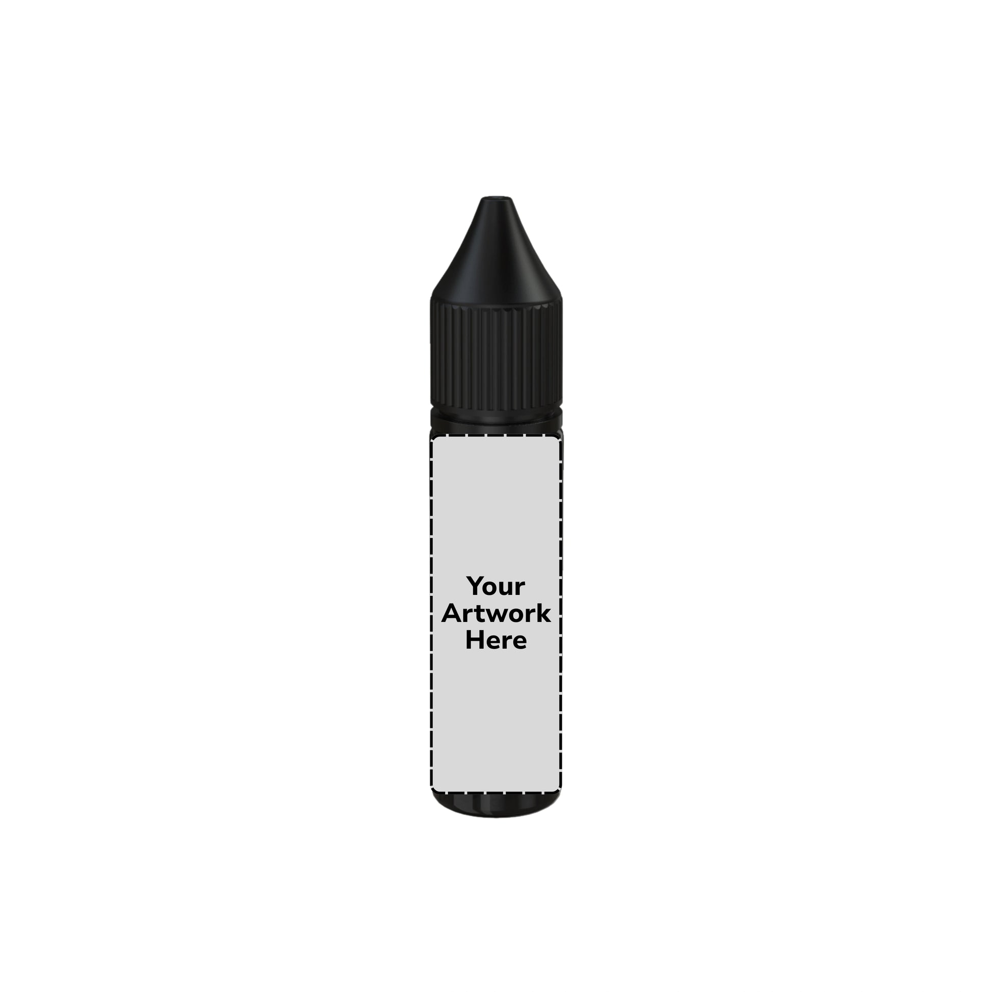 20ml unicorn bottle translucent black