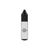 20ml unicorn bottle translucent black