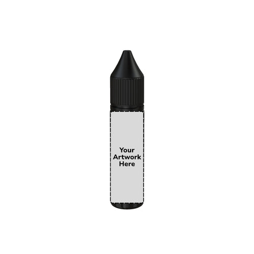 20ml unicorn bottle translucent black