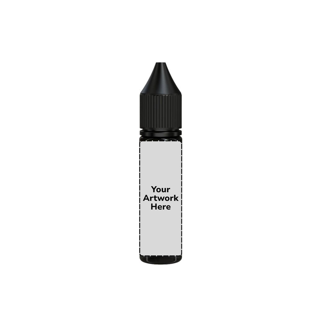 20ml v3 unicorn bottle translucent black