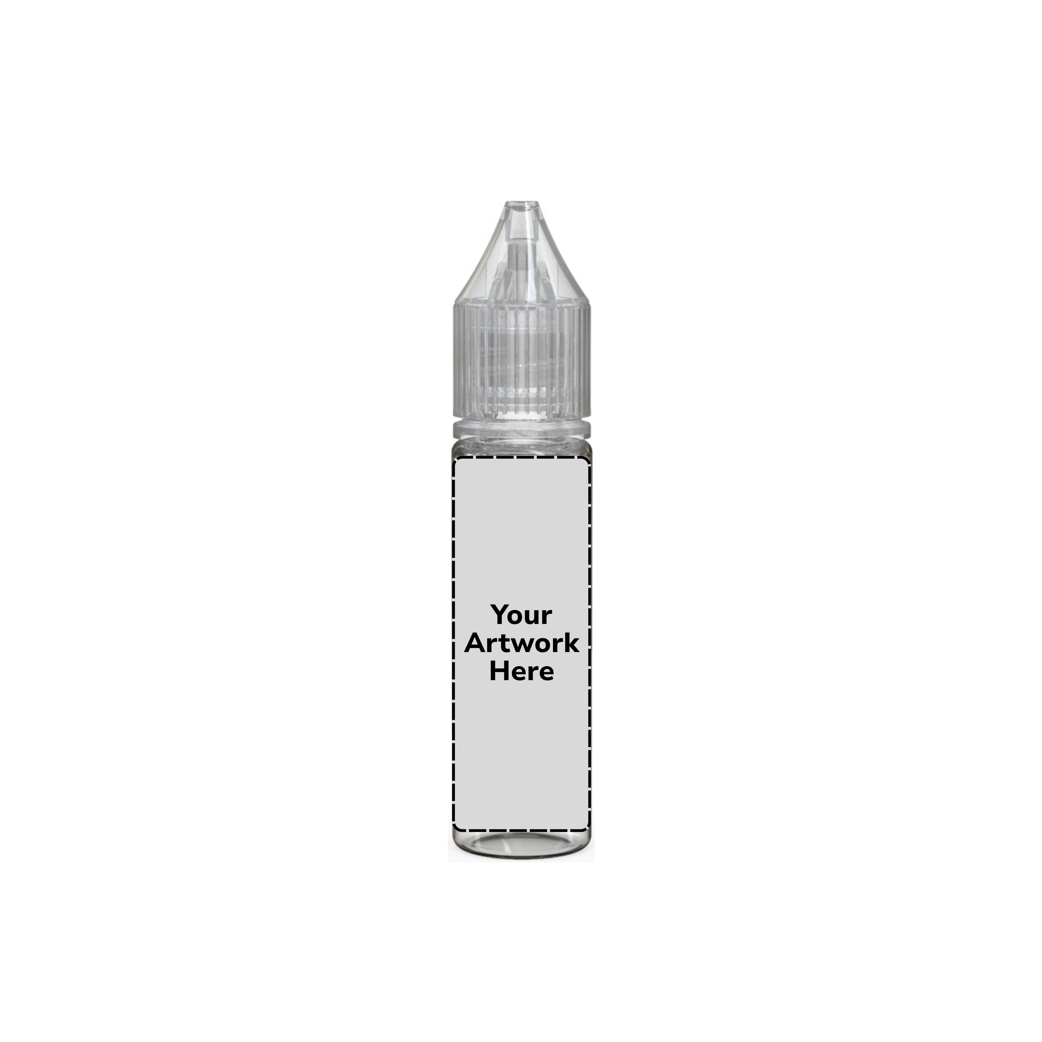 20ml v3 unicorn bottle clear clear cap