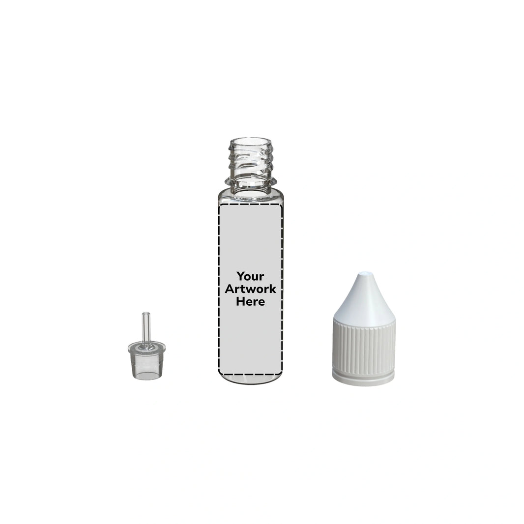image 20ml v3 unicorn bottle clear white cap