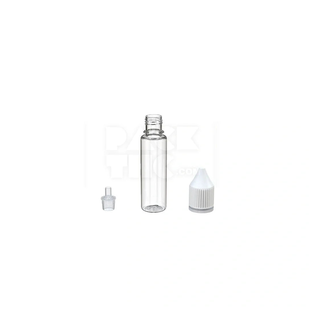 20ml pet reducer unicorn bottle cr clear natural white cap 1000 count