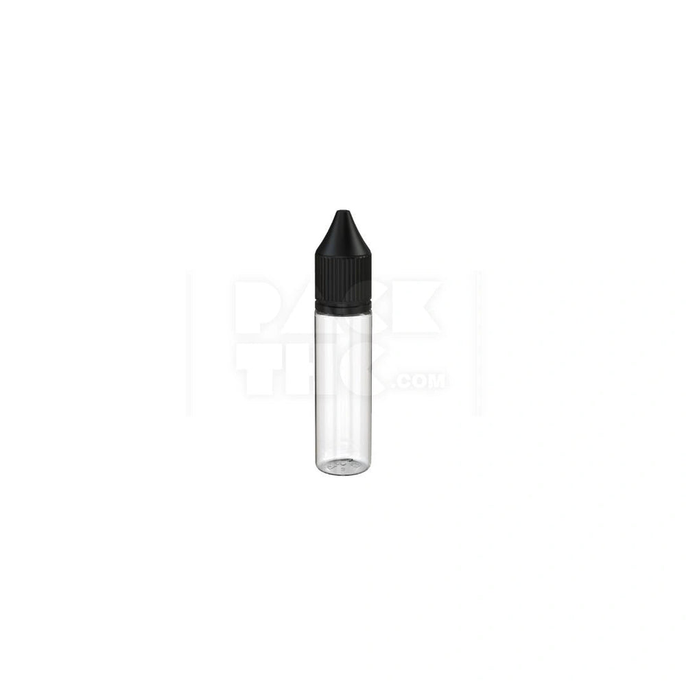20ml pet reducer unicorn bottle cr clear natural black cap 1000 count
