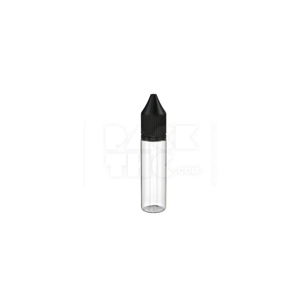 20ml pet reducer unicorn bottle cr clear natural black cap 1000 count