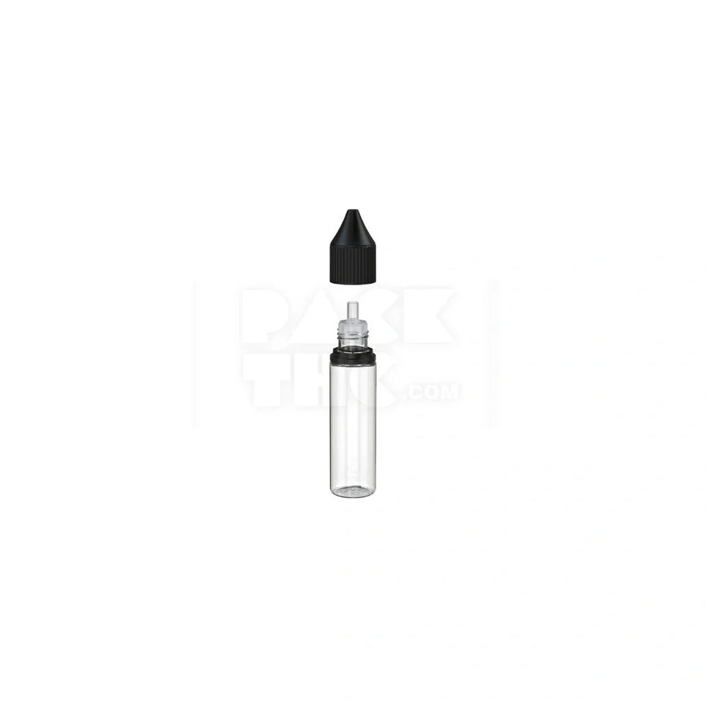 20ml pet reducer unicorn bottle cr clear natural black cap 1000 count