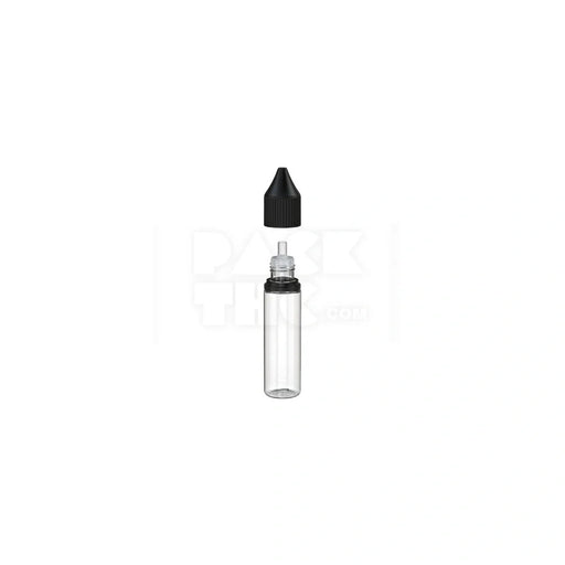 20ml pet reducer unicorn bottle cr clear natural black cap 1000 count