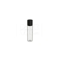 20ml spiral cr bottle clear natural black cap 1000 count