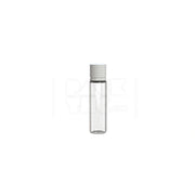 20ml spiral cr bottle clear natural white cap 1000 count