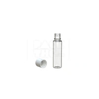 20ml spiral cr bottle clear natural white cap 1000 count
