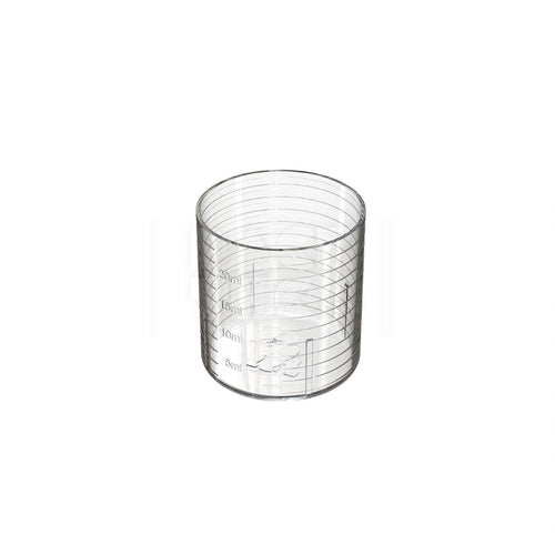 20ml spiral dosing cup clear 2000 count