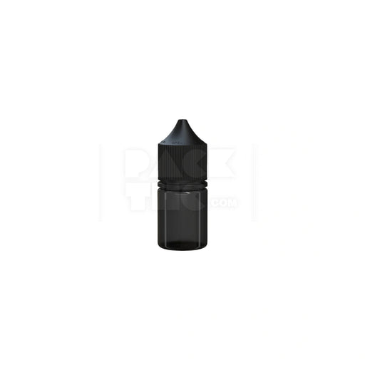 20ml stubby pet unicorn bottle cr translucent black 1000 count
