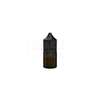 20ml stubby pet unicorn bottle cr translucent black 1000 count