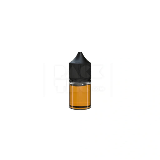 20ml stubby pet unicorn bottle cr clear natural black cap 1000 count
