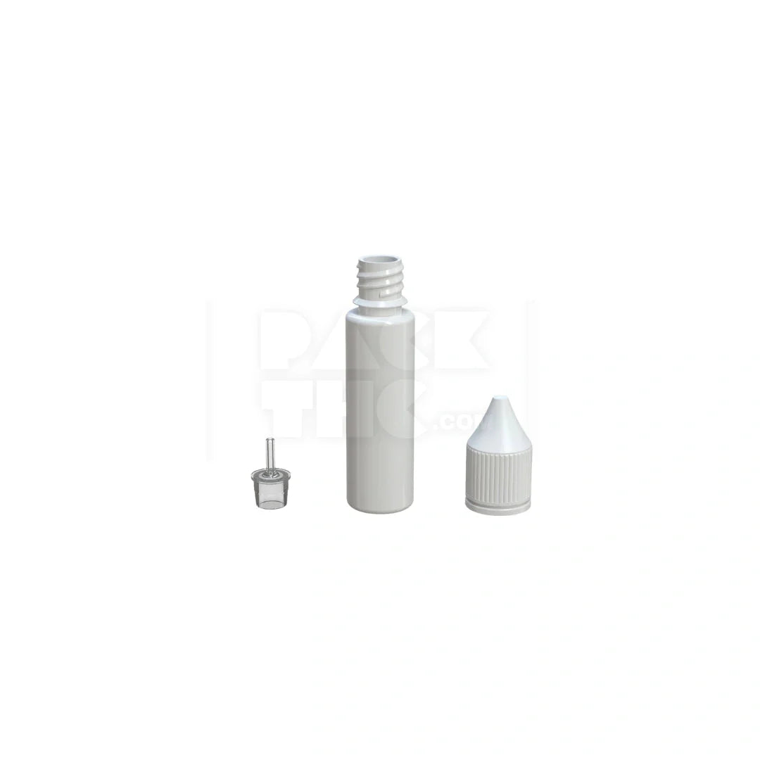 20ml v3 pet unicorn bottle cr opaque white 1000 count