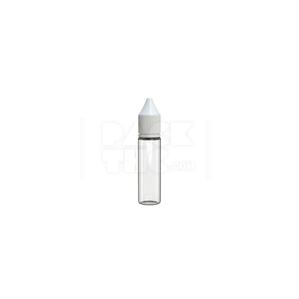 20ml v3 pet unicorn bottle cr clear natural white cap 1000 count