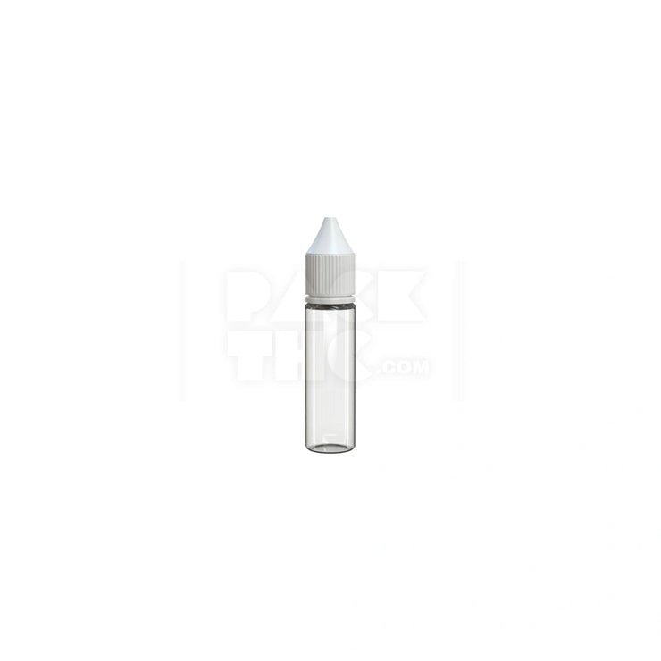 20ml v3 pet unicorn bottle cr clear natural white cap 1000 count