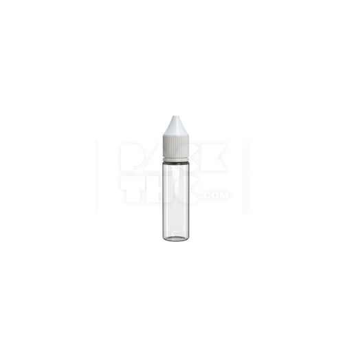20ml v3 pet unicorn bottle cr clear natural white cap 1000 count